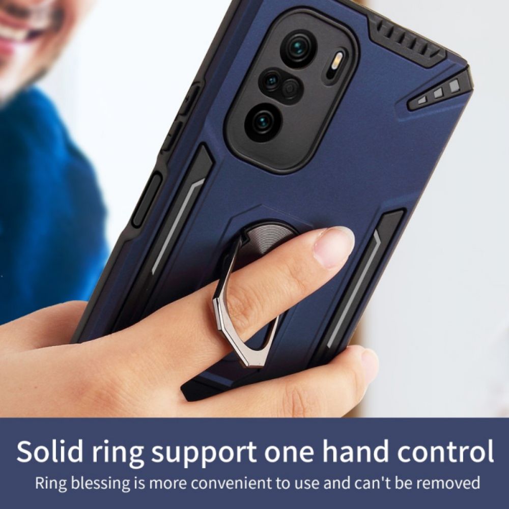 Hülle Für Xiaomi Mi 11i 5G / Poco F3 Ring-support-design