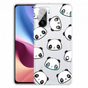 Hülle Für Xiaomi Mi 11i 5G / Poco F3 Sentimentale Pandas