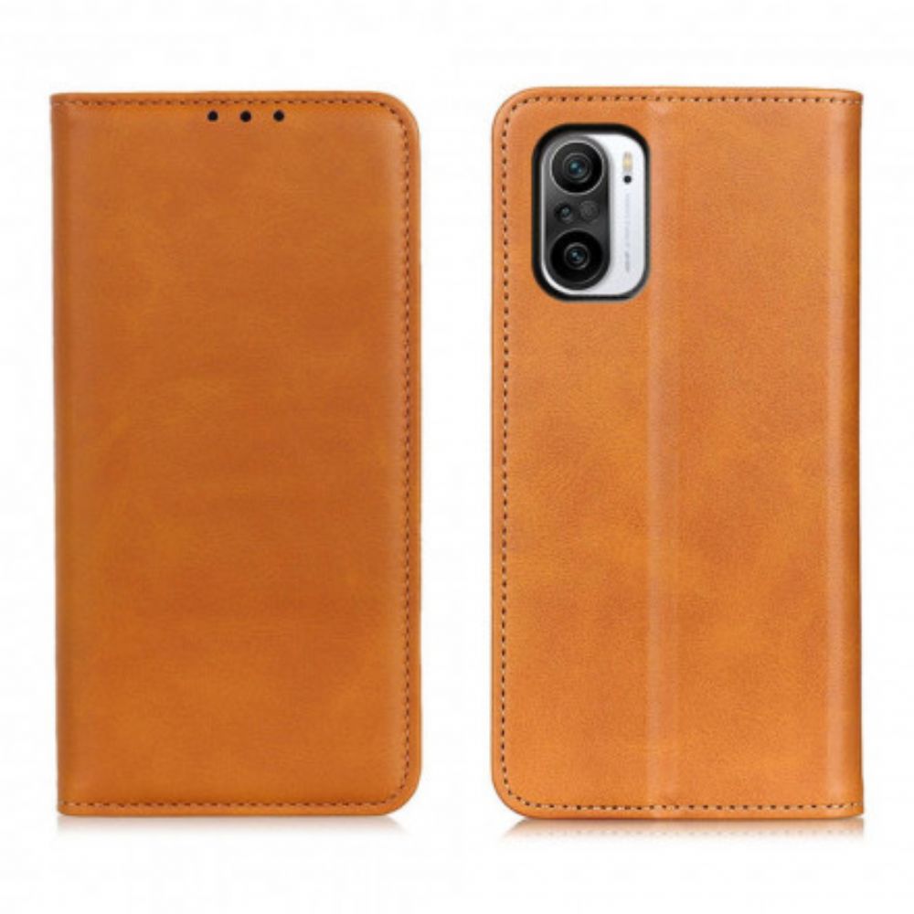 Schutzhülle Für Xiaomi Mi 11i 5G / Poco F3 Flip Case Elegance Spaltleder