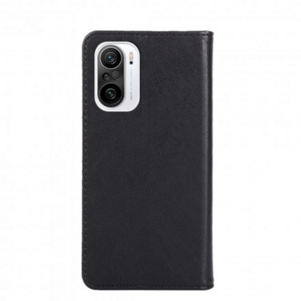 Schutzhülle Für Xiaomi Mi 11i 5G / Poco F3 Flip Case Lederoptik Mit Nieten