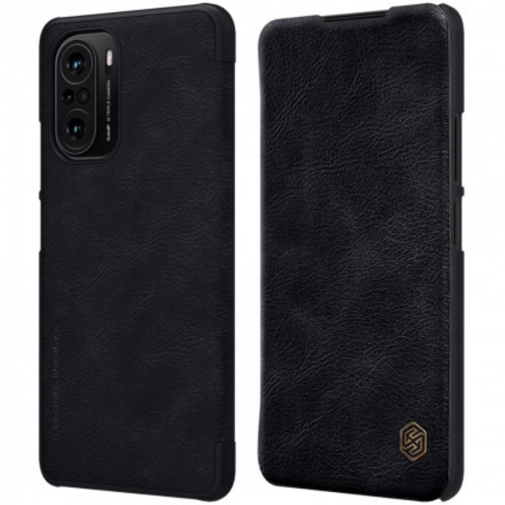 Schutzhülle Für Xiaomi Mi 11i 5G / Poco F3 Flip Case Nillkin Qin-serie