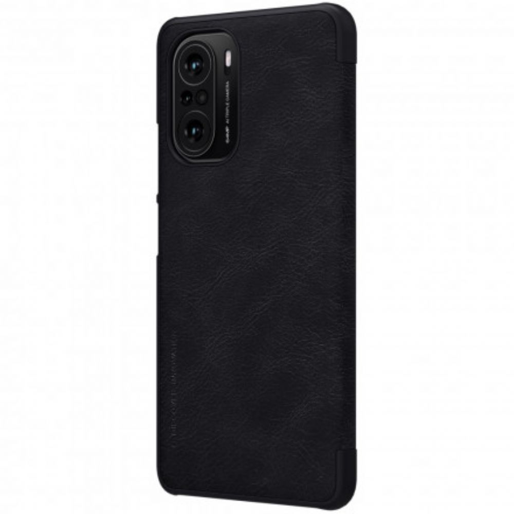 Schutzhülle Für Xiaomi Mi 11i 5G / Poco F3 Flip Case Nillkin Qin-serie