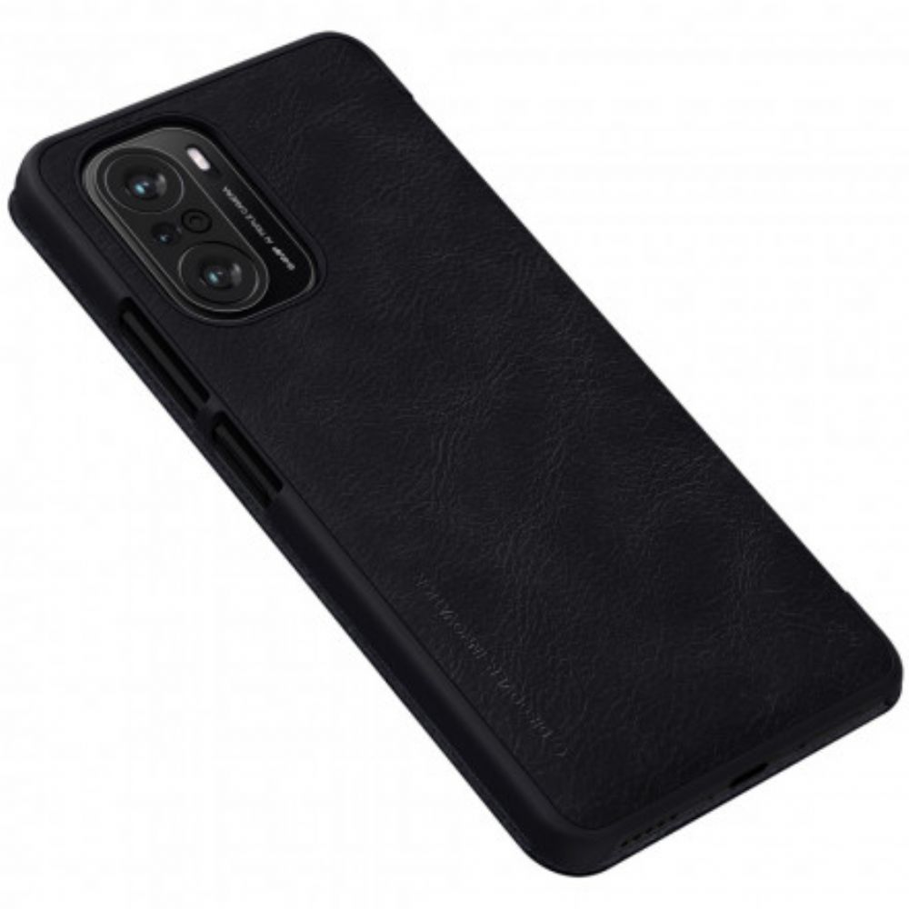 Schutzhülle Für Xiaomi Mi 11i 5G / Poco F3 Flip Case Nillkin Qin-serie