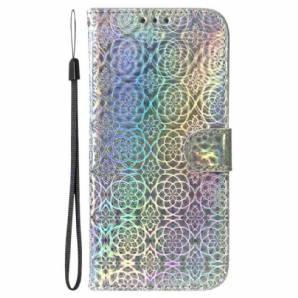 Flip Case Für Poco X5 5G Disco-stil