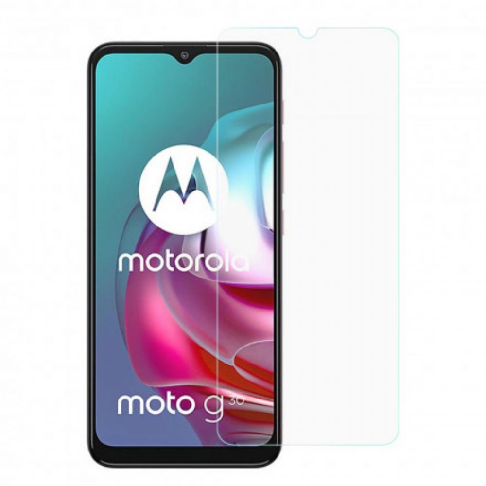 Arc Edge Tempered Glass Protector (0.3 Mm) Für Moto G30 / G10 Display