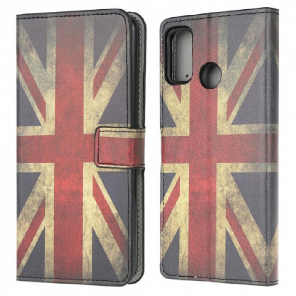 Flip Case Für Moto G10 / G30 England-flagge