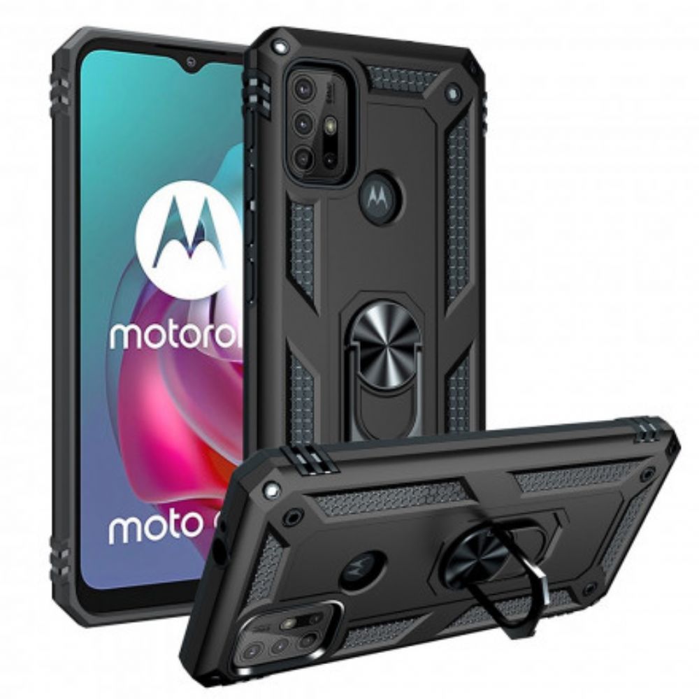 Handyhülle Für Moto G10 / G30 Premium-ring