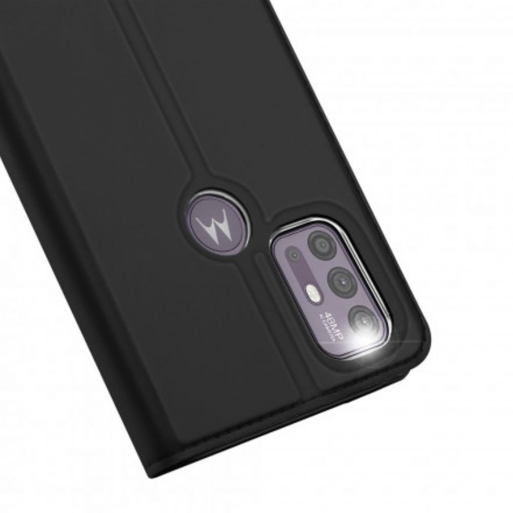 Schutzhülle Für Moto G10 / G30 Flip Case Dux Ducis Pro Skin