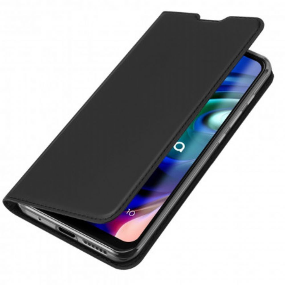 Schutzhülle Für Moto G10 / G30 Flip Case Dux Ducis Pro Skin