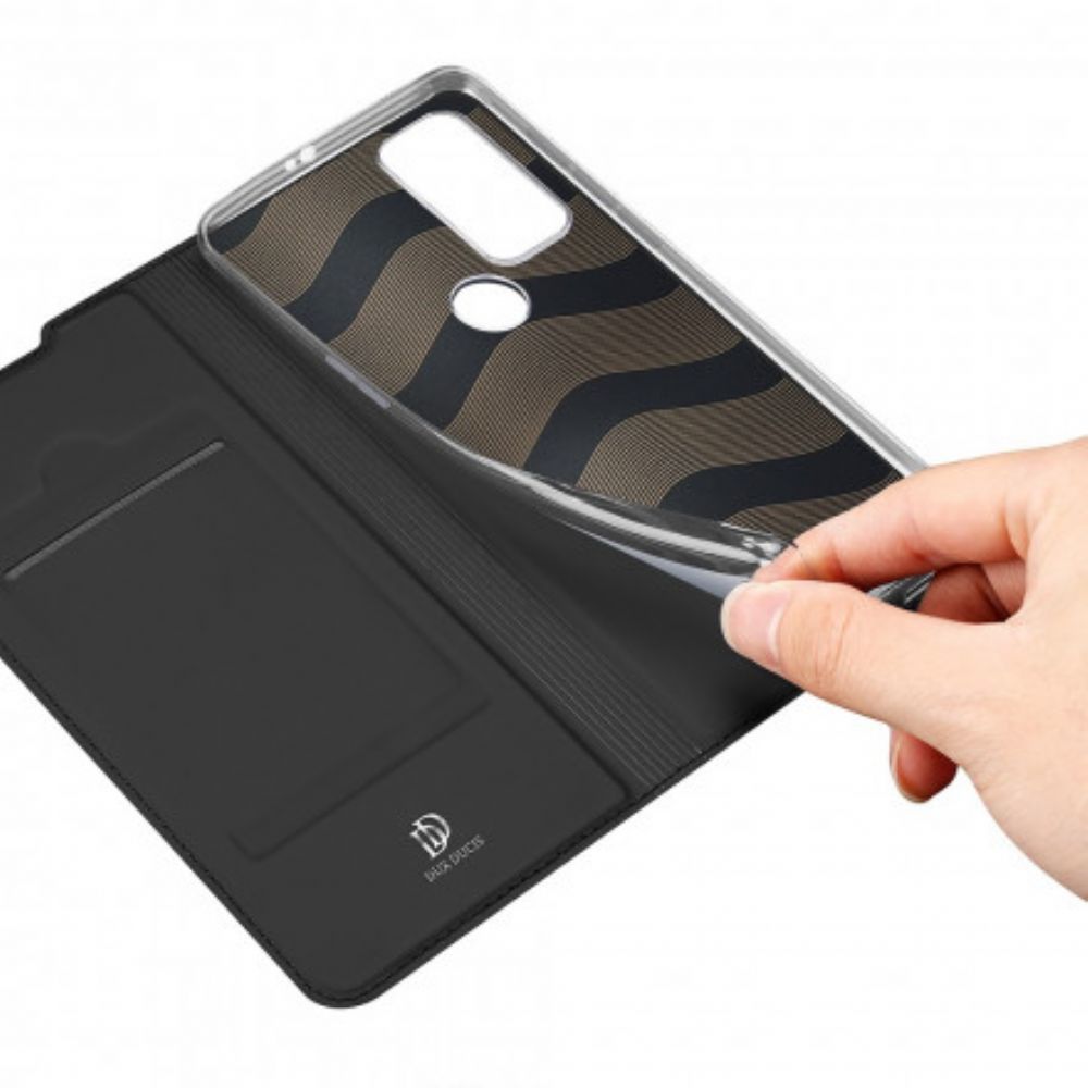 Schutzhülle Für Moto G10 / G30 Flip Case Dux Ducis Pro Skin