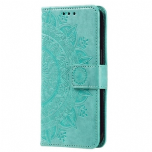 Flip Case Für Xiaomi 13 Lite Mandala-sonne Mit Schlüsselband