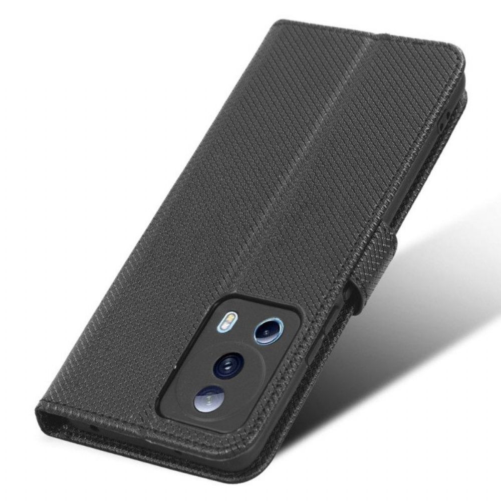 Flip Case Für Xiaomi 13 Lite Mit Kordel Riemchenstil