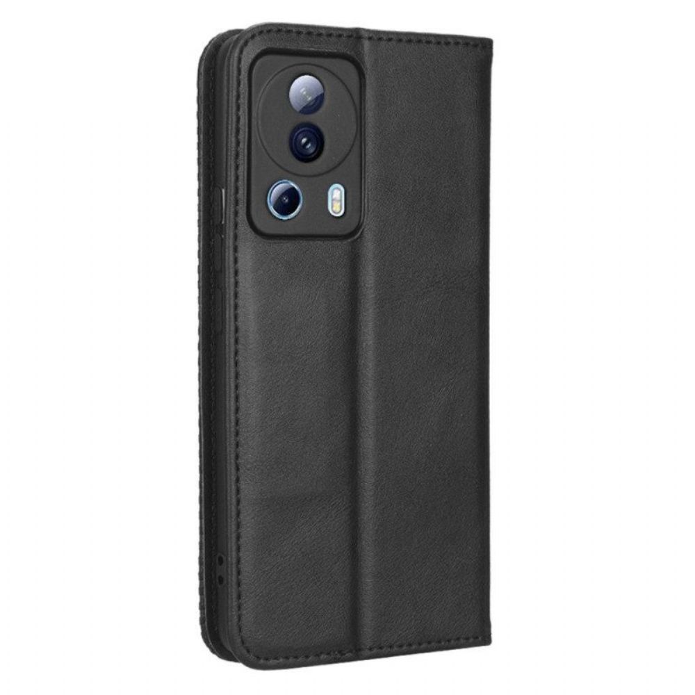 Schutzhülle Für Xiaomi 13 Lite Flip Case Vintage-lederstil