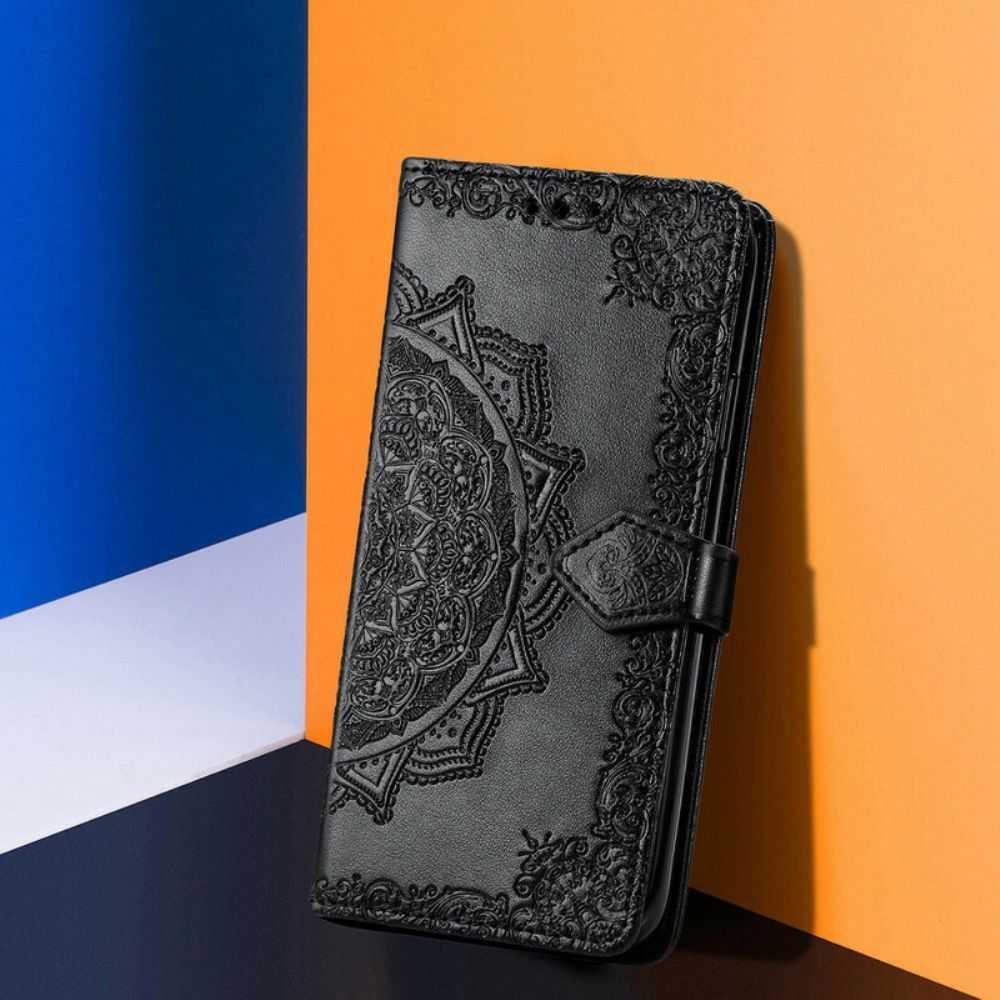 Flip Case Für Oppo Find X3 / X3 Pro Mandala Aus Dem Mittelalter