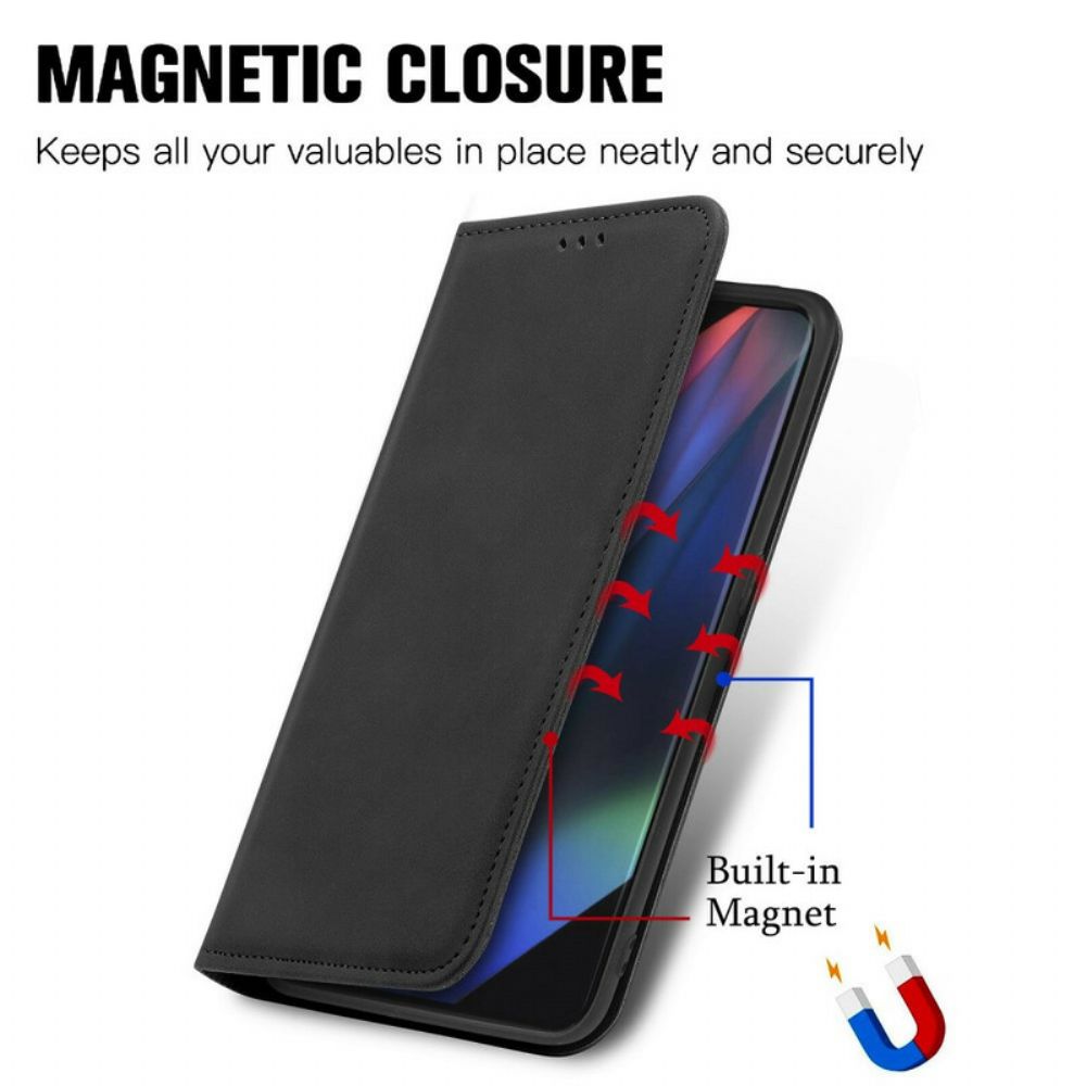 Schutzhülle Für Oppo Find X3 / X3 Pro Flip Case Vintage Kunstleder