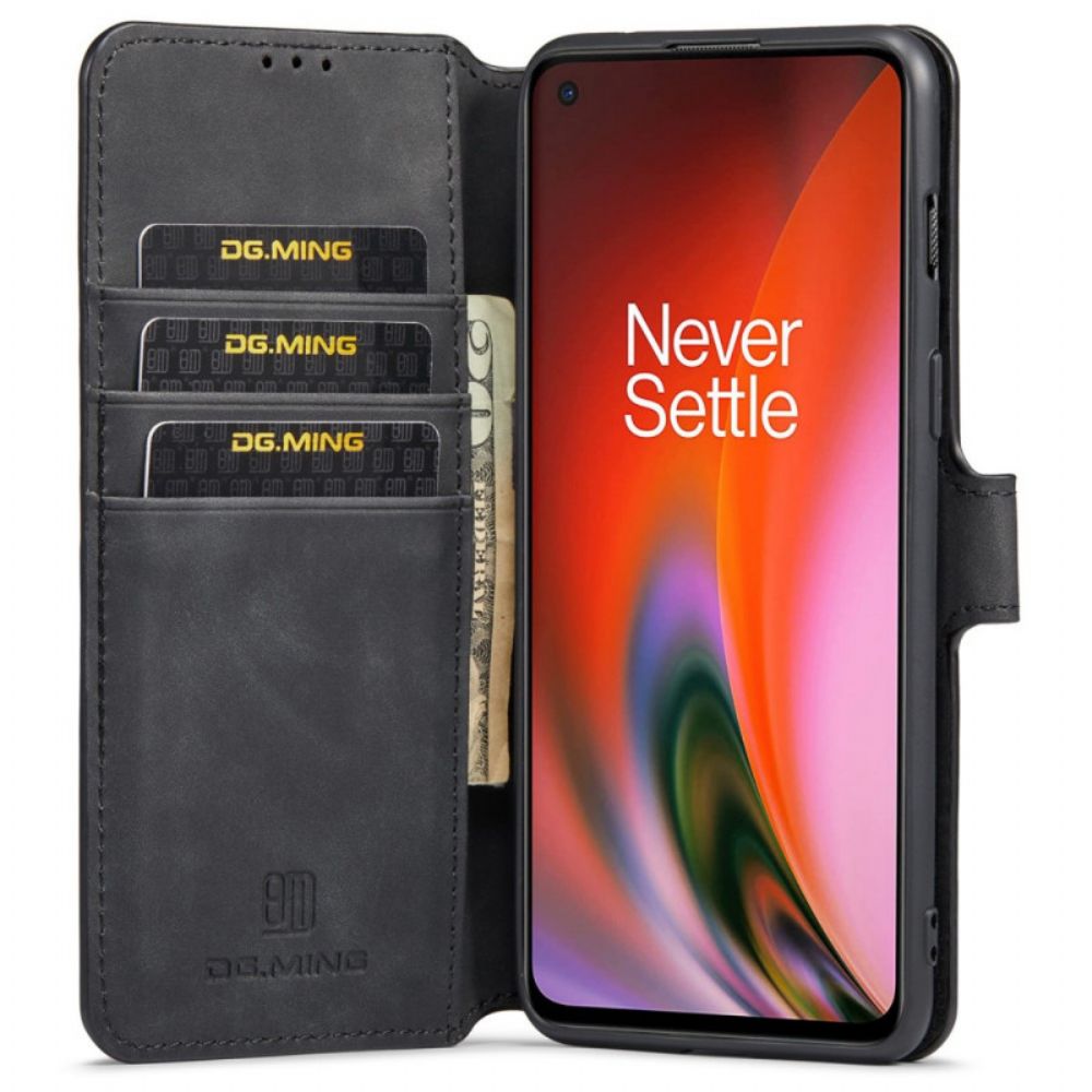 Flip Case Für OnePlus Nord 2 5G Dg.ming Retro