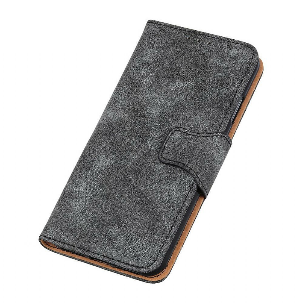 Flip Case Für OnePlus Nord 2 5G Flip Case Doppelseitige Magnetklappe Im Vintage-stil