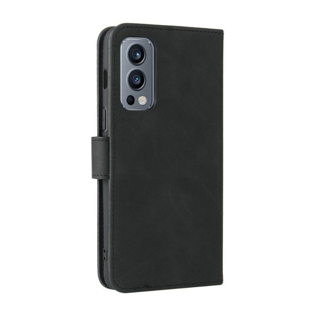 Flip Case Für OnePlus Nord 2 5G Hautberührung