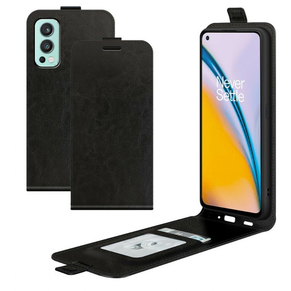 Flip Case Für OnePlus Nord 2 5G Flip Case Retro-faltung