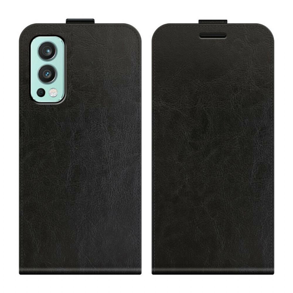 Flip Case Für OnePlus Nord 2 5G Flip Case Retro-faltung