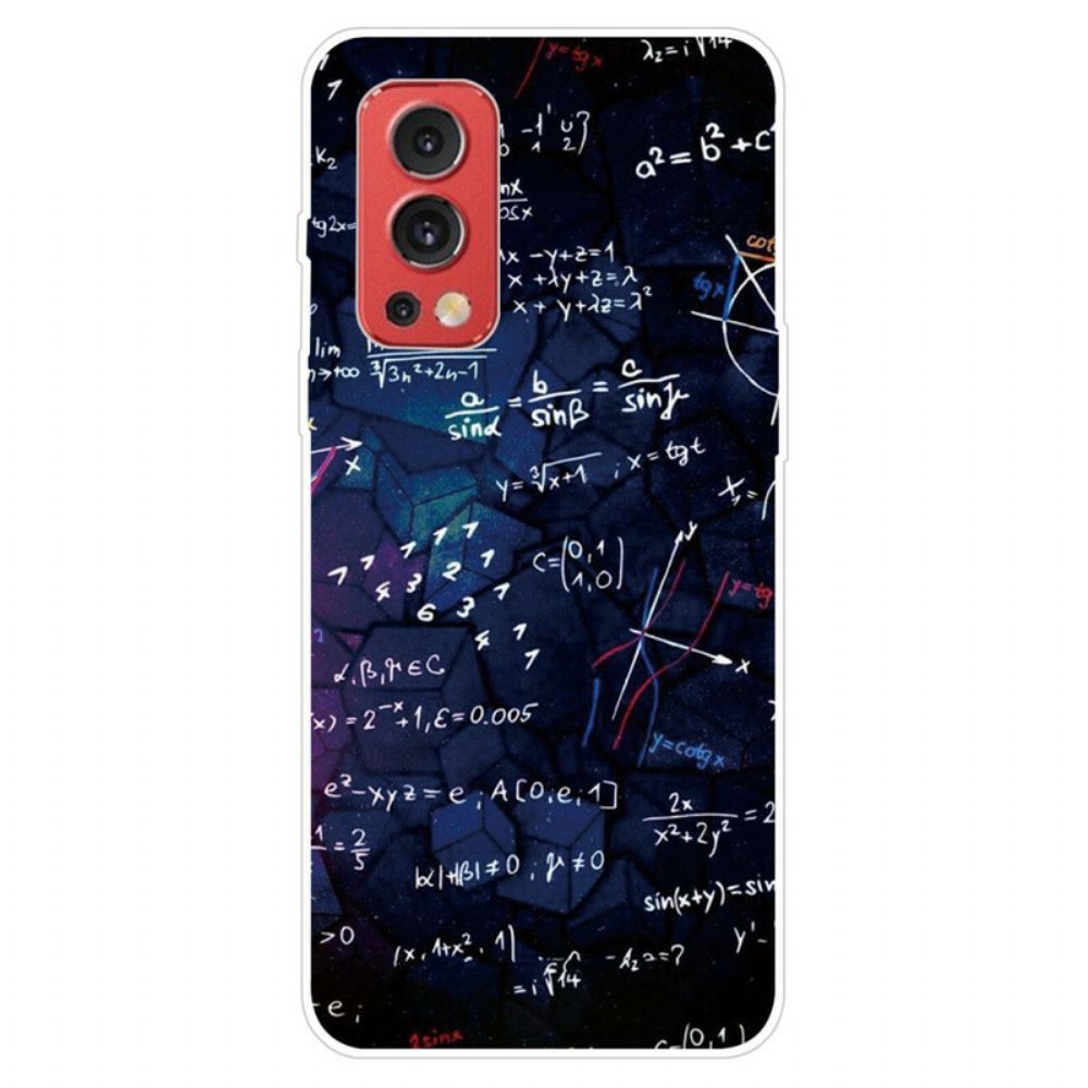 Handyhülle Für OnePlus Nord 2 5G Mathematische Berechnungen