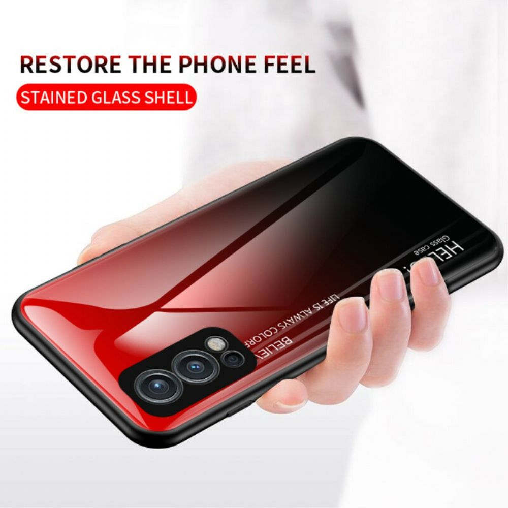 Hülle Für OnePlus Nord 2 5G Hallo Tempered Glass