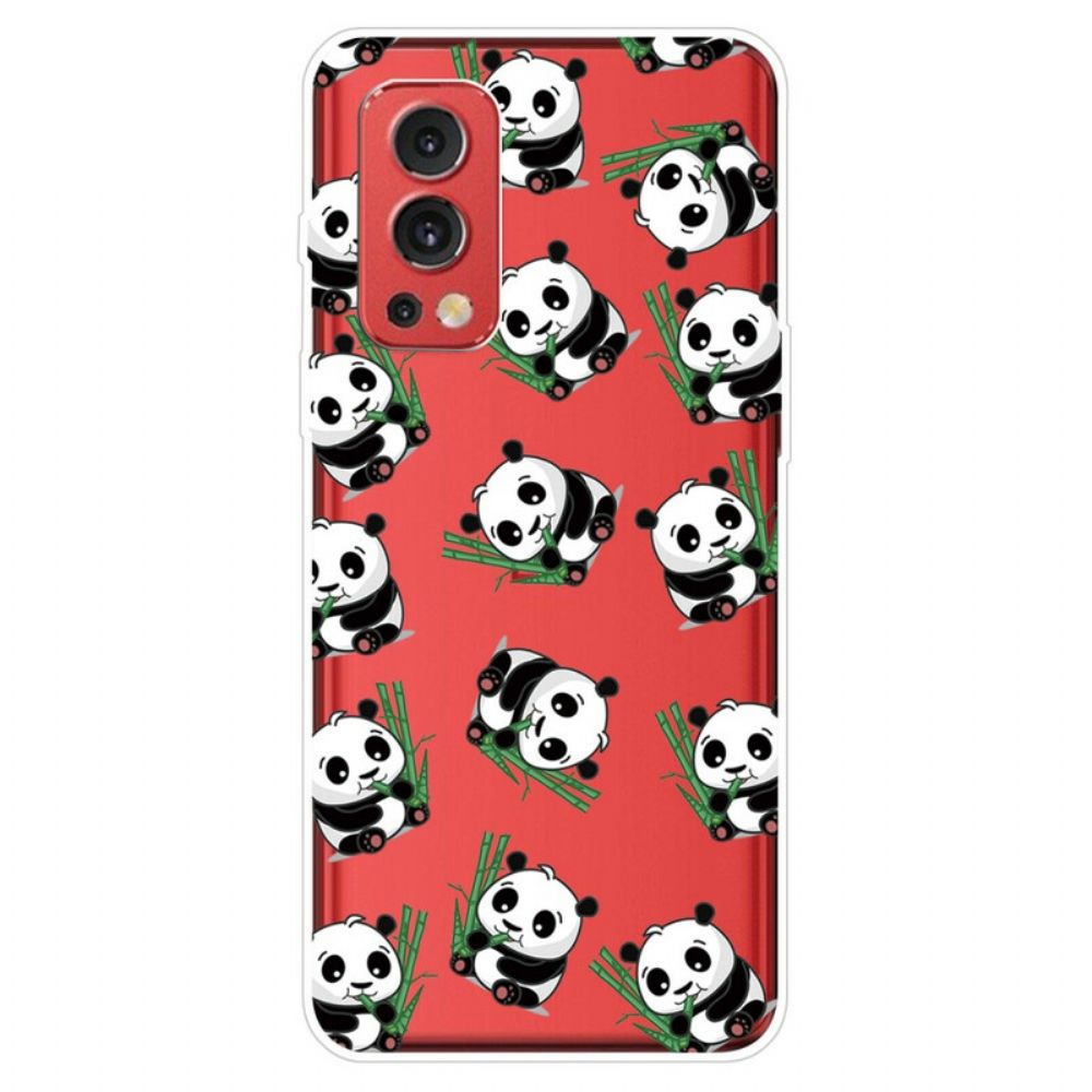 Hülle Für OnePlus Nord 2 5G Kleine Pandas