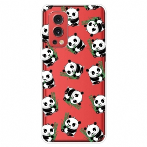 Hülle Für OnePlus Nord 2 5G Kleine Pandas