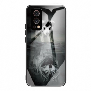 Hülle Für OnePlus Nord 2 5G Puppy Dream Gehärtetes Glas