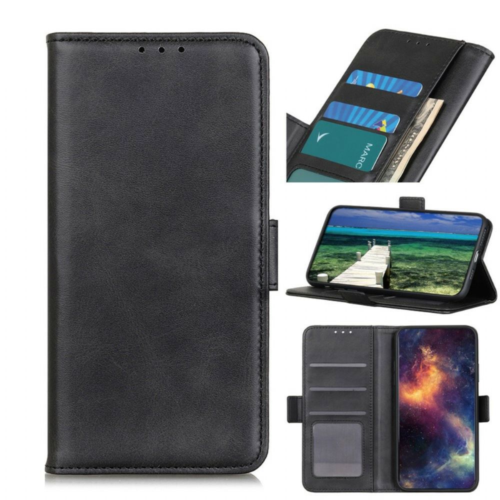 Lederhüllen Für OnePlus Nord 2 5G Flip Case Doppelklappe