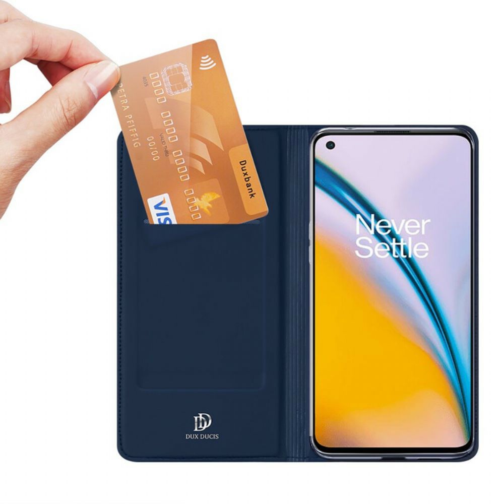 Schutzhülle Für OnePlus Nord 2 5G Flip Case Dux Skin Für Die Ducis Pro-serie