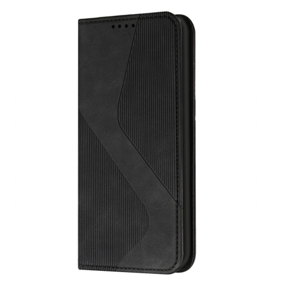 Schutzhülle Für OnePlus Nord 2 5G Flip Case Lederoptik Im S-design