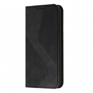 Schutzhülle Für OnePlus Nord 2 5G Flip Case Lederoptik Im S-design