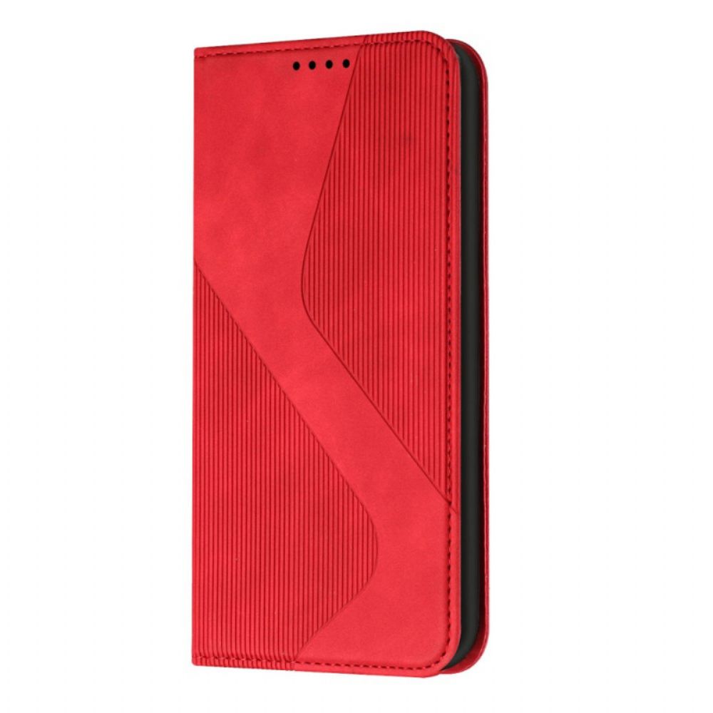 Schutzhülle Für OnePlus Nord 2 5G Flip Case Lederoptik Im S-design