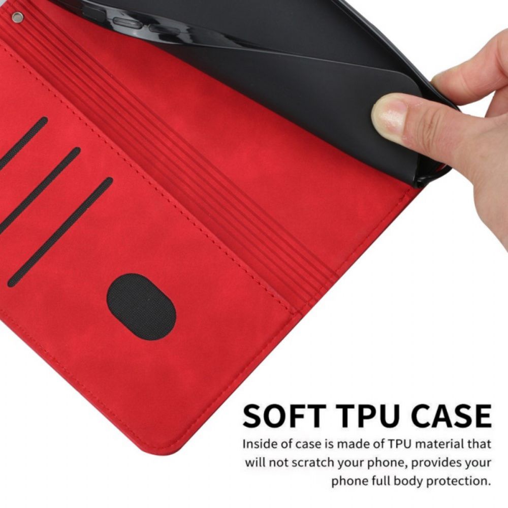 Schutzhülle Für OnePlus Nord 2 5G Flip Case Lederoptik Im S-design