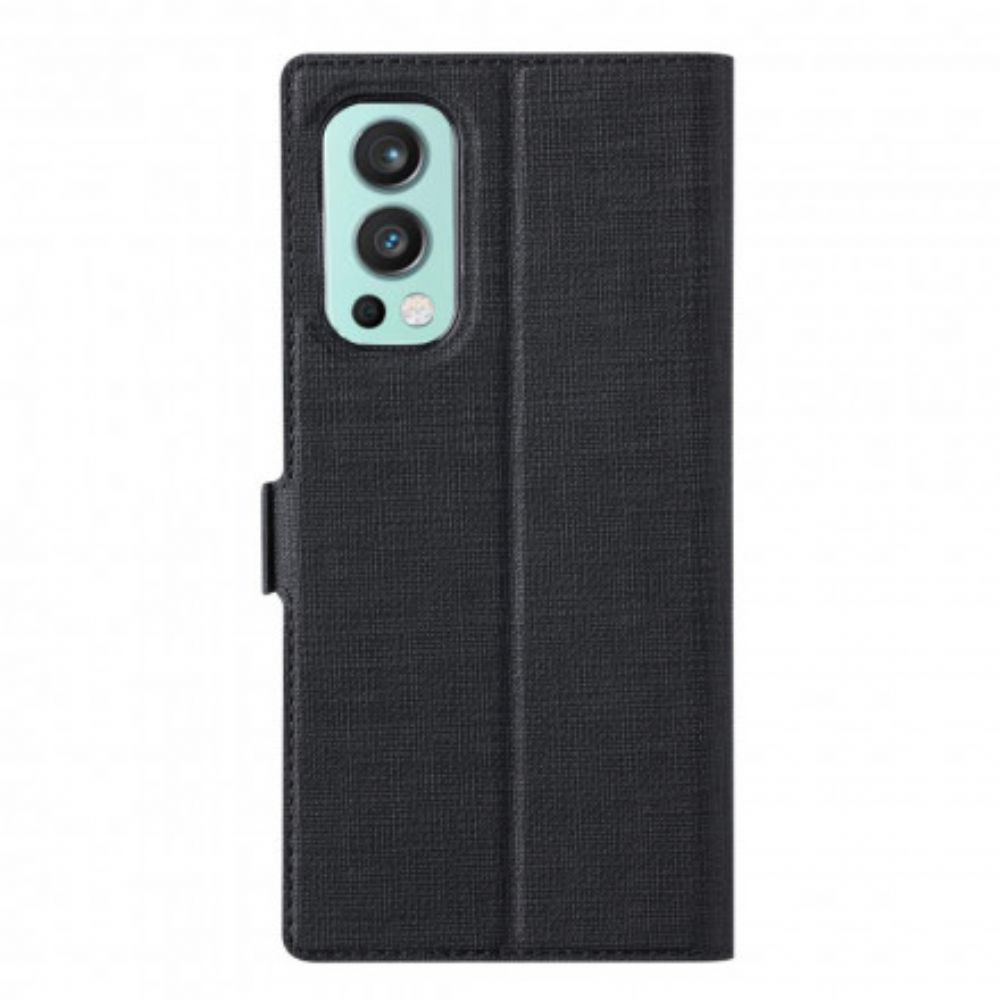 Schutzhülle Für OnePlus Nord 2 5G Flip Case Vili Dmx Texturiert