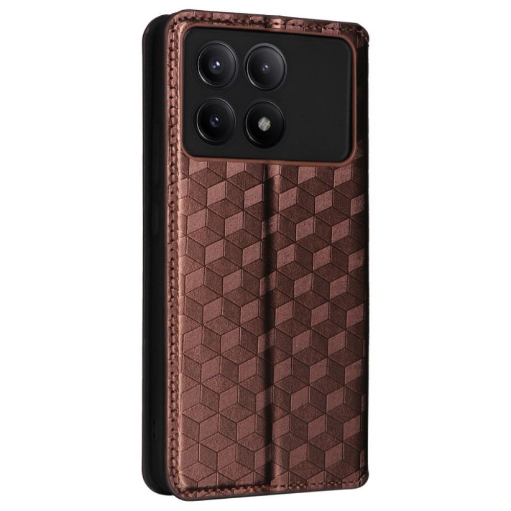 Flip Case Poco X6 Pro 5g 3d-diamanten