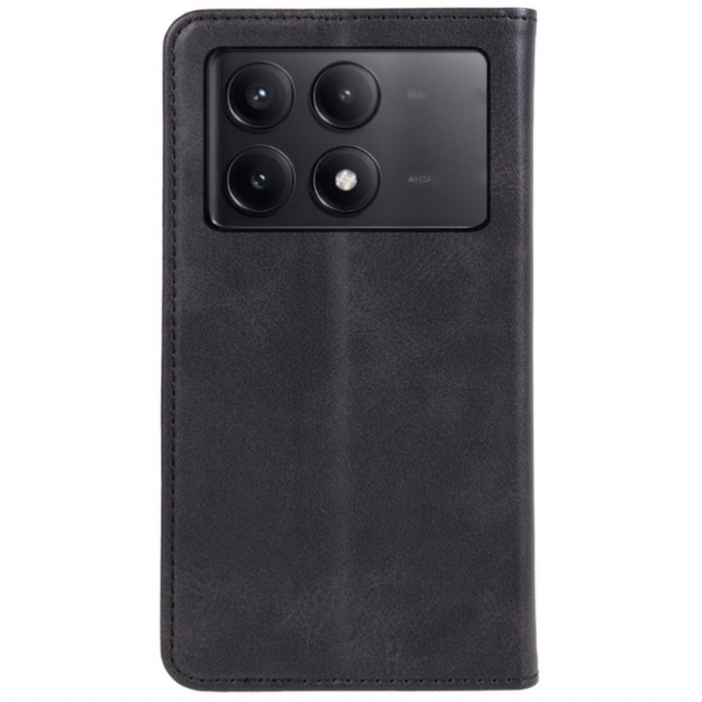 Flip Case Poco X6 Pro 5g Strukturiert