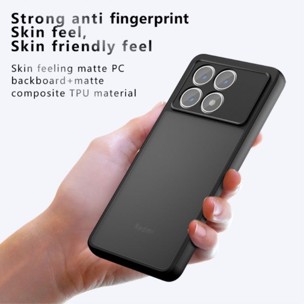 Hülle Poco X6 Pro 5g Schwarz Transparent