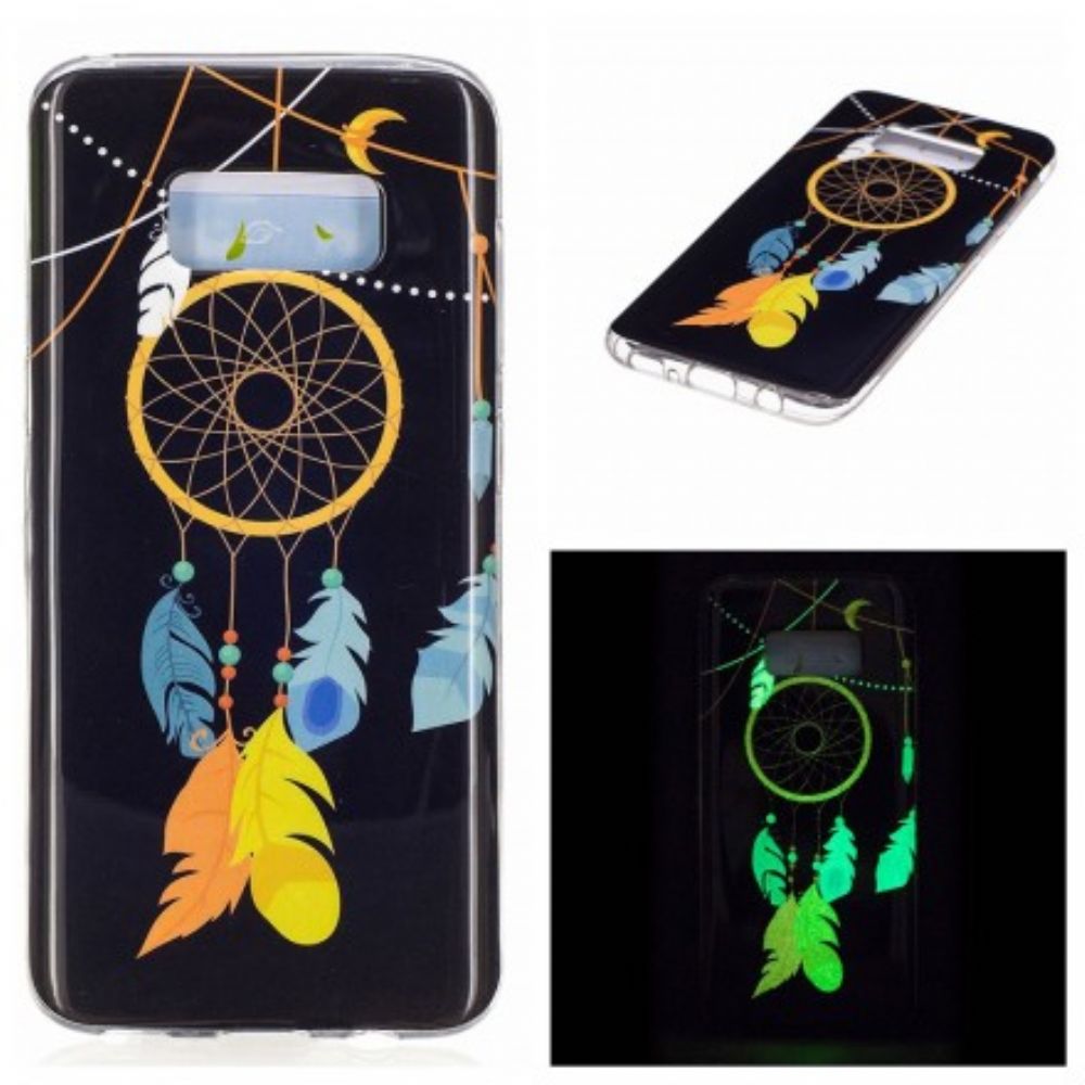 Handyhülle Für Samsung Galaxy S8 Einzigartiger Fluoreszierender Traumfänger