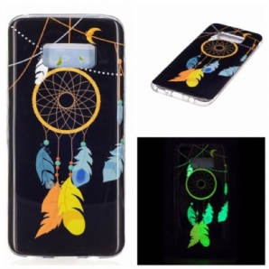 Handyhülle Für Samsung Galaxy S8 Einzigartiger Fluoreszierender Traumfänger