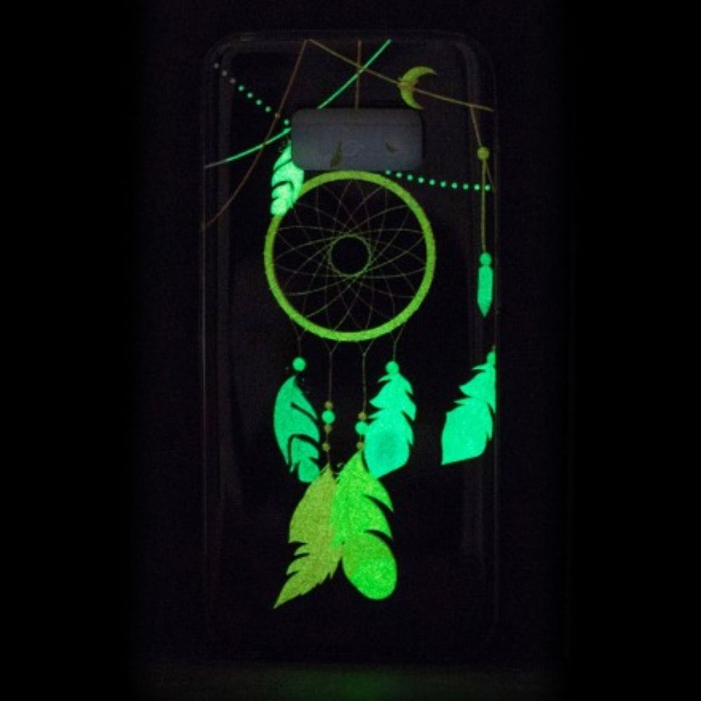 Handyhülle Für Samsung Galaxy S8 Einzigartiger Fluoreszierender Traumfänger