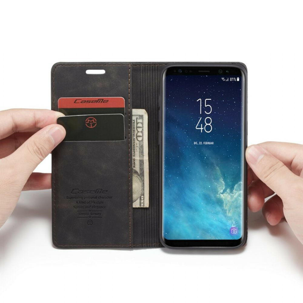 Schutzhülle Für Samsung Galaxy S8 Flip Case Caseme Kunstleder