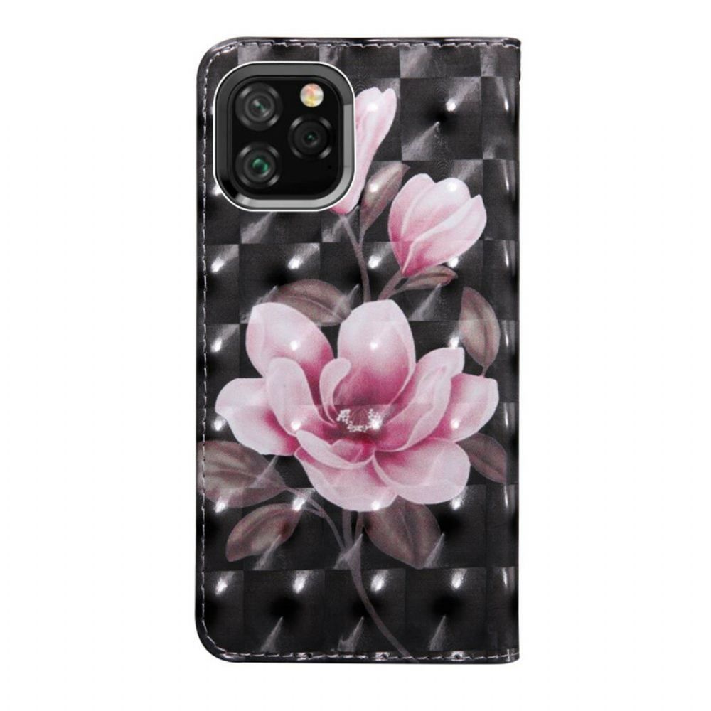 Flip Case Für iPhone 11 Pro Blütenblumen