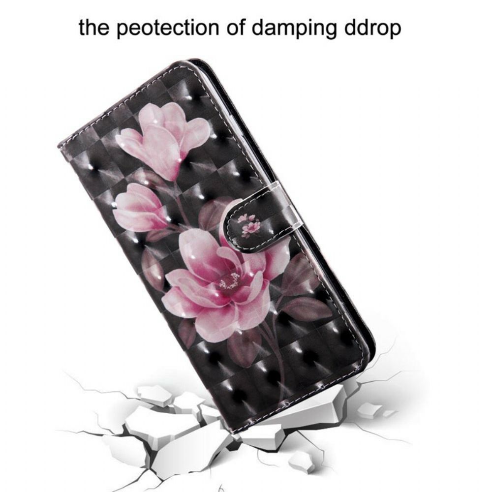 Flip Case Für iPhone 11 Pro Blütenblumen