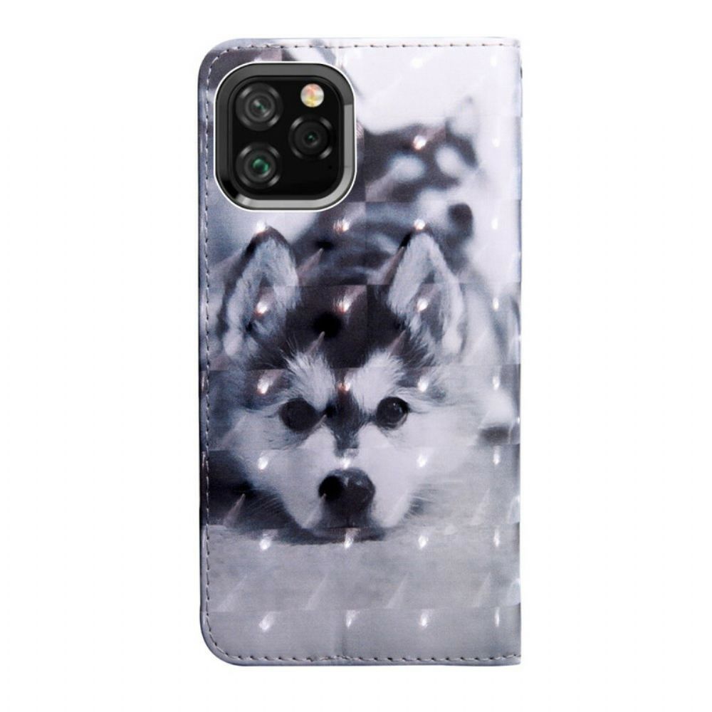 Flip Case Für iPhone 11 Pro Gustave Der Hund