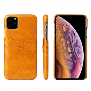 Handyhülle Für iPhone 11 Pro Fierre Shann Kartenhalter