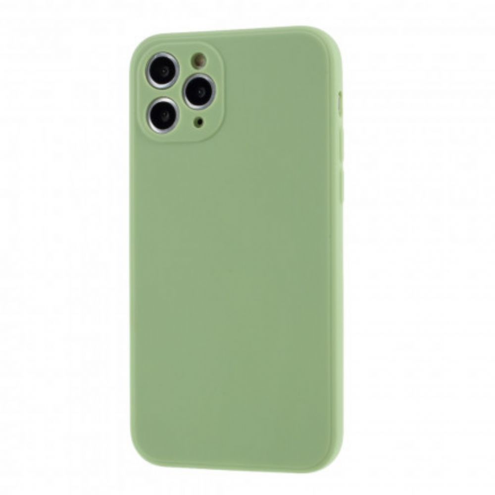 Handyhülle Für iPhone 11 Pro Silikon Matte Reine Farbe