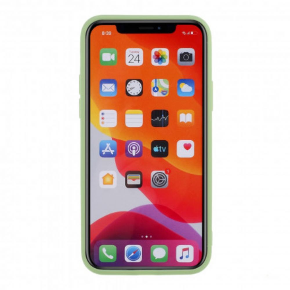 Handyhülle Für iPhone 11 Pro Silikon Matte Reine Farbe