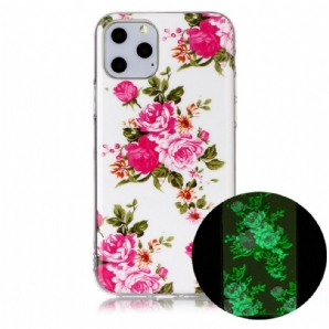 Hülle Für iPhone 11 Pro Fluoreszierende Freiheitsblumen